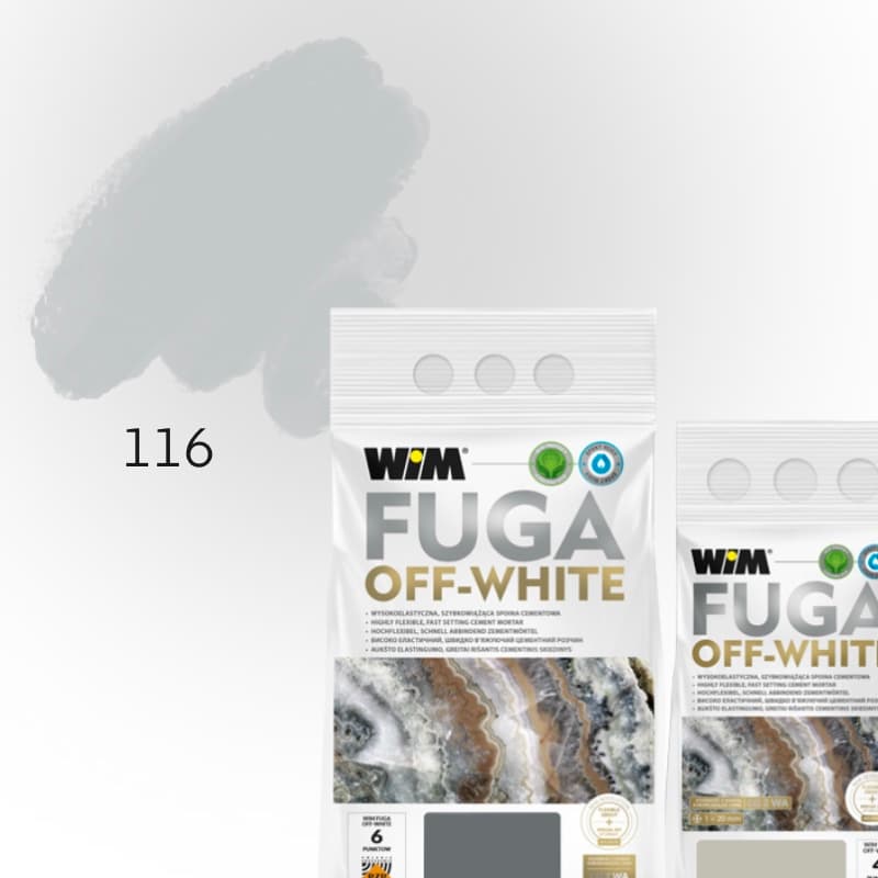 ВІМ фуга Off-White 116 попелята 2 кг
