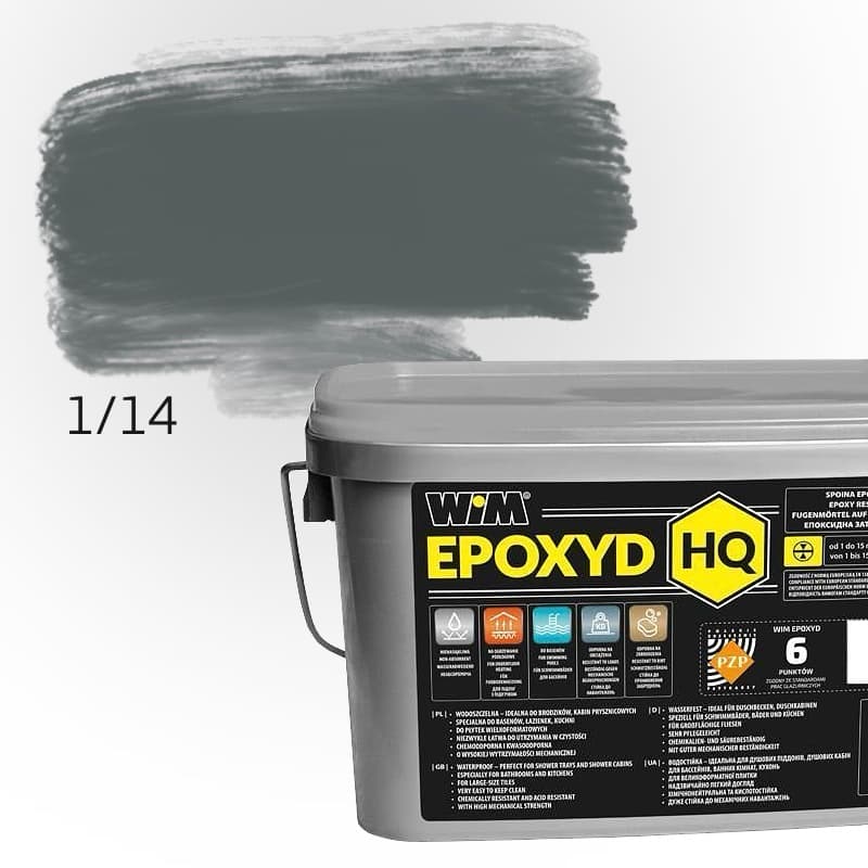 ВІМ epoksyd HQ 1/14 антрацит 2 кг