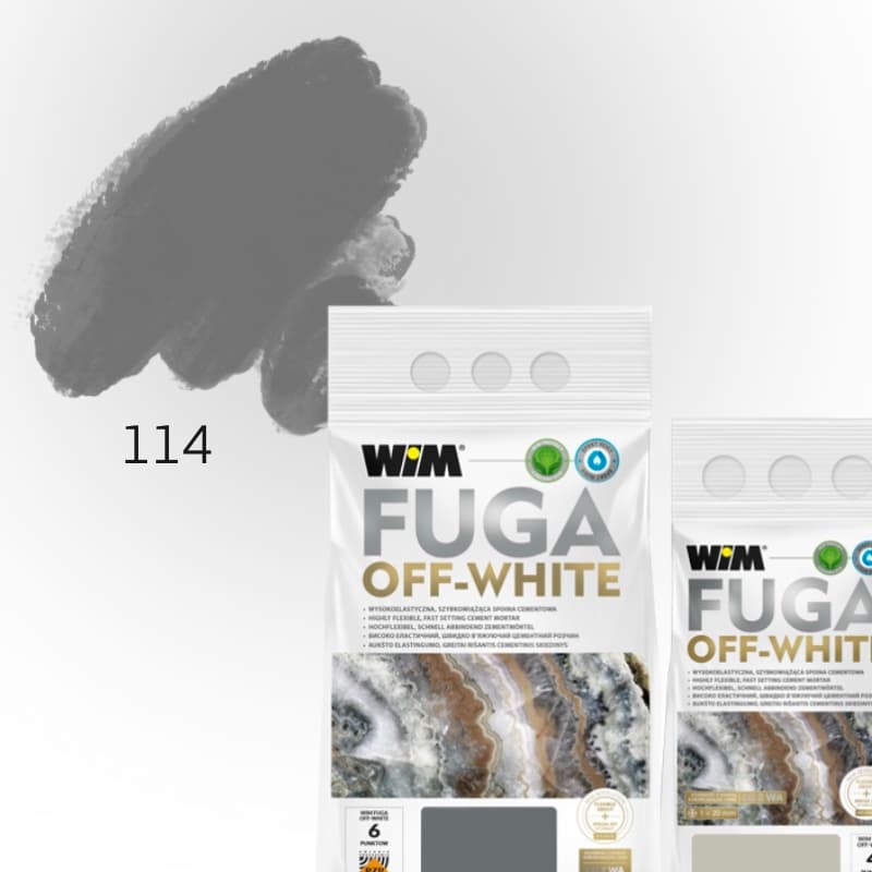 ВІМ фуга Off-White 114 антрацит 2 кг