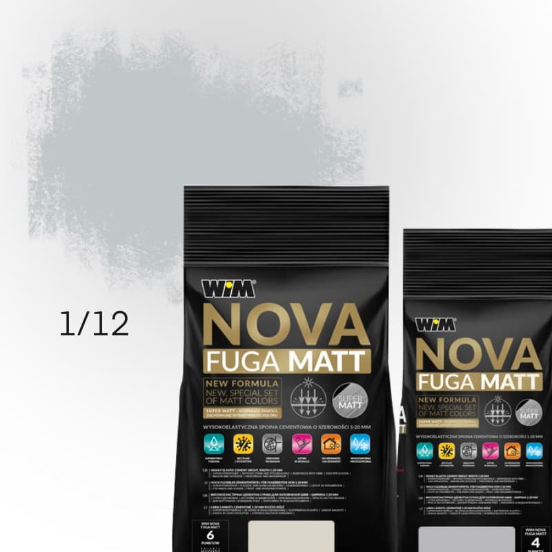 ВІМ фуга Matt 1/12 титан 2 кг