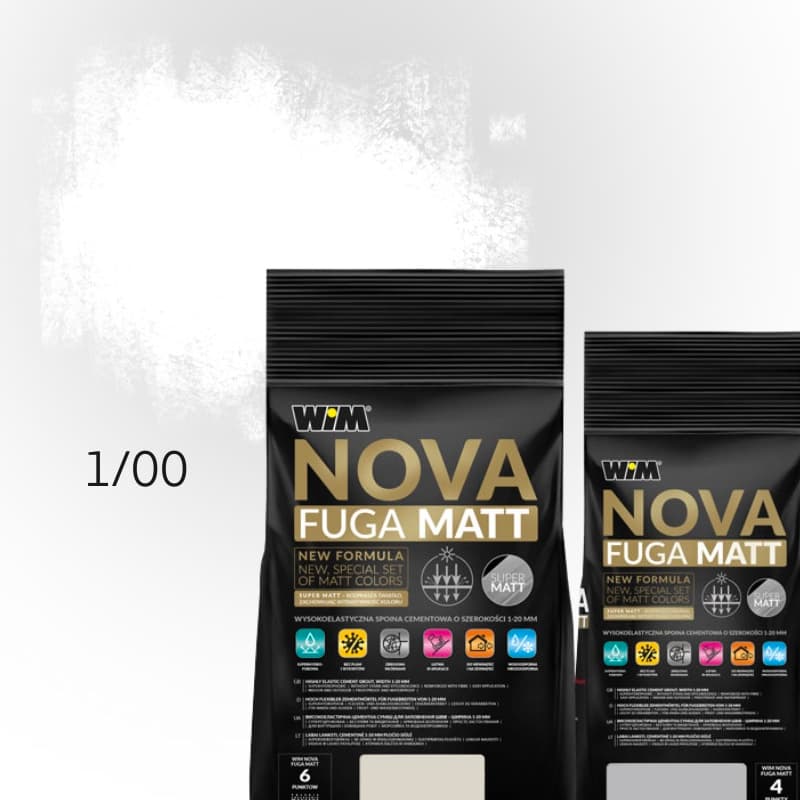 ВІМ фуга Matt 1/00 біла 2 кг