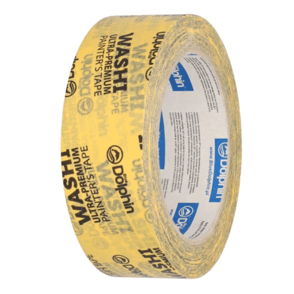 Дельфін тасьма WASHI TAPE 38мм х 50м - зображення 1