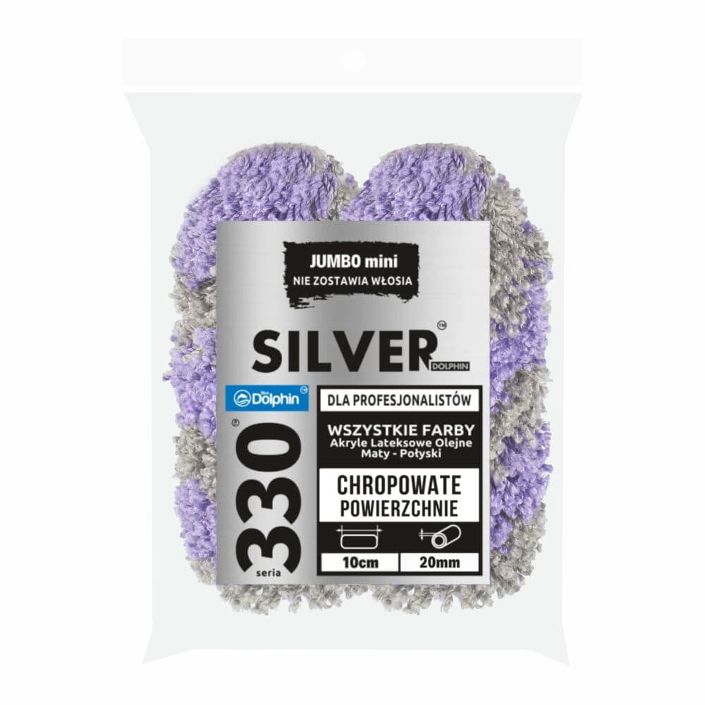 330 Мінівалик Silver 10см 20мм 2шт - зображення 1