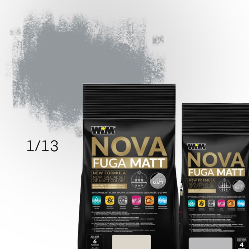 ВІМ фуга Matt 1/13 сіра 2 кг